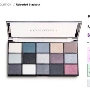 Makeup Revolution Reloaded Eyeshadow Palette; 15 Vivid Shades, NEW